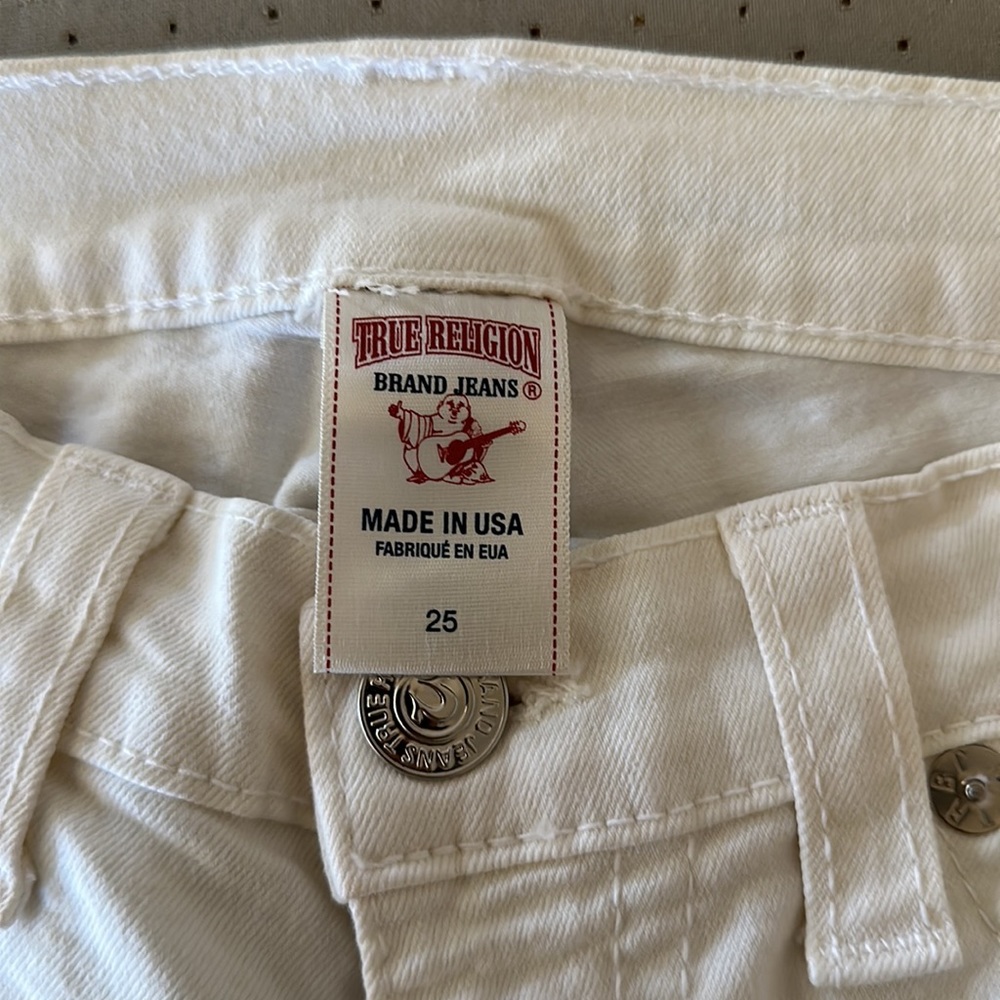 White True Religion skinny jeans - Picture 5 of 5